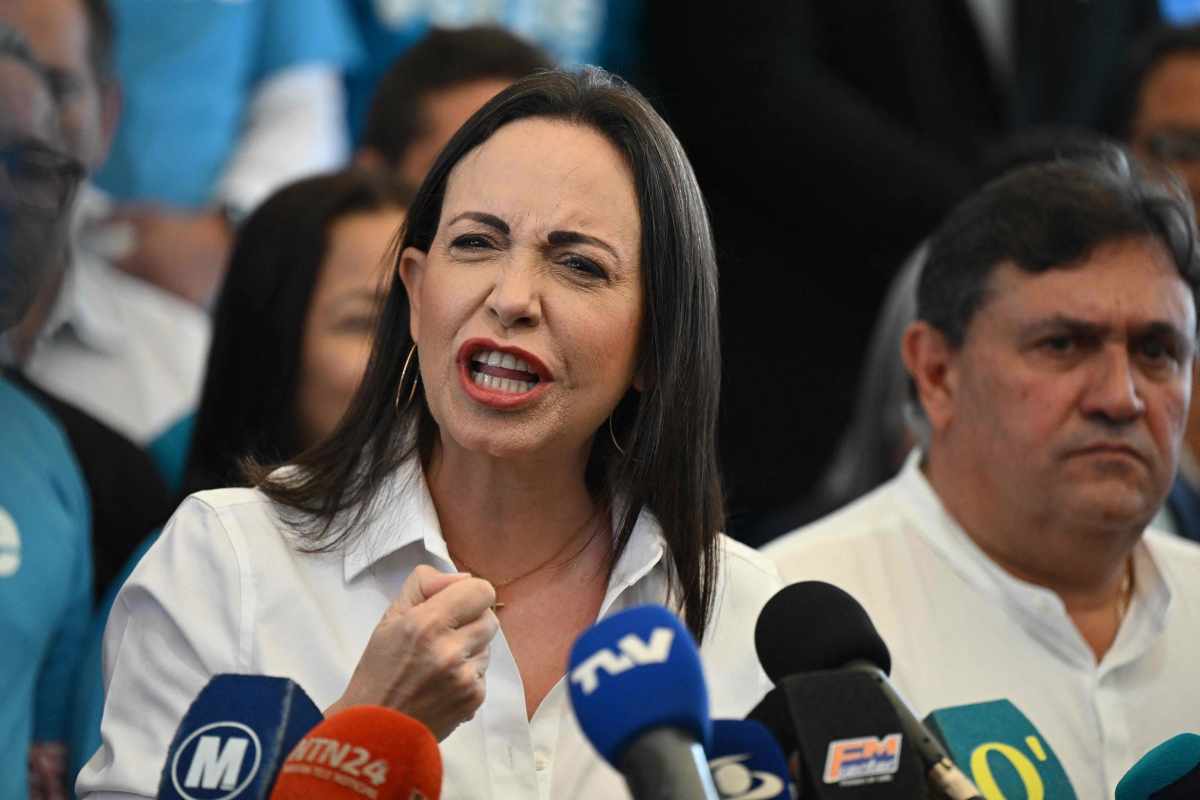El fiscal general de Venezuela, anunció que el Ministerio Público solicitó órdenes de captura contra otros siete miembros campaña de María Corina Machado. Foto: AFP