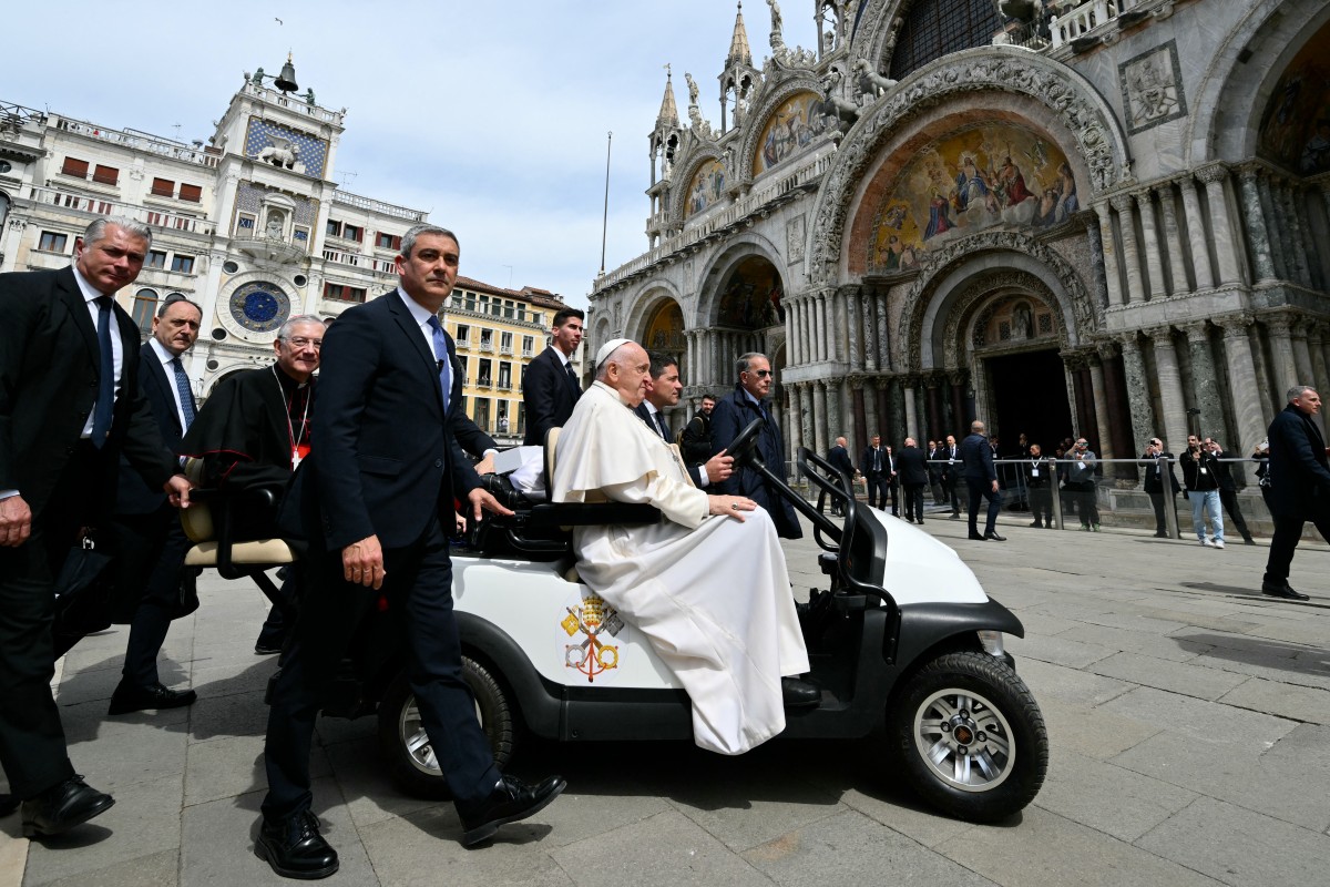 Papa Francisco en Venecia