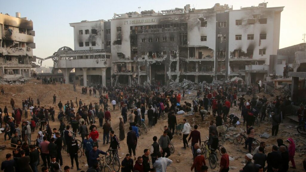 hospital al shifa gaza cadaveres destrucción
