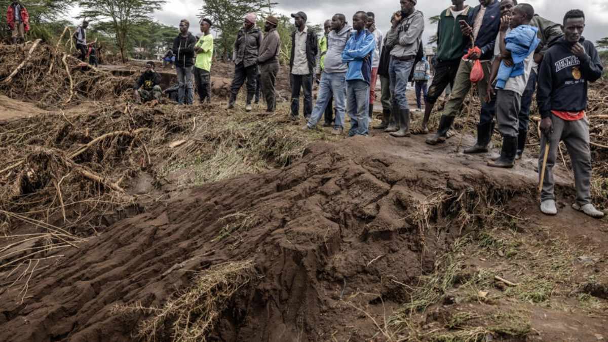 Al menos 188 personas han muerto en Kenia desde mediados de marzo por las inundaciones. Foto: AFP