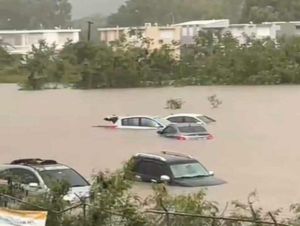 emergencia en Puerto Rico por fuertes lluvias 1